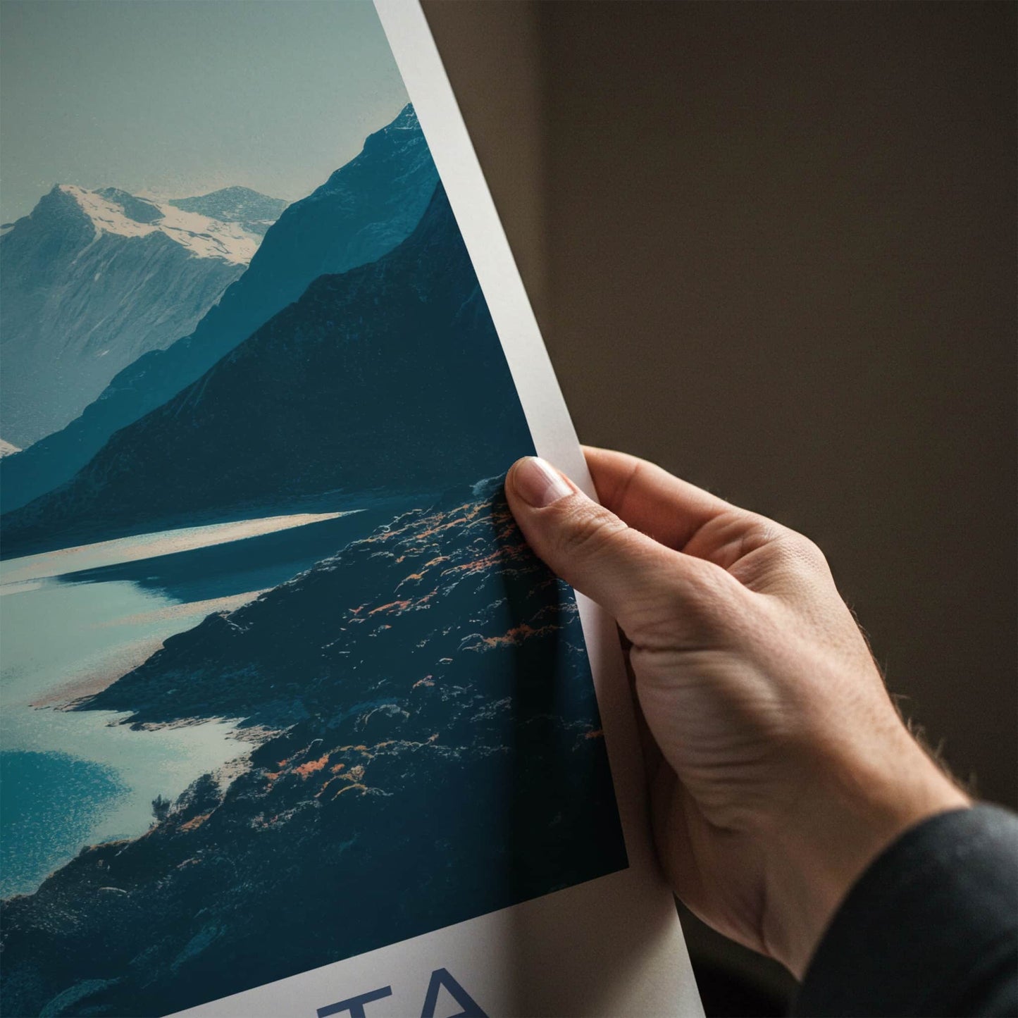 Lake Alta Poster - New Zealand Fine Art