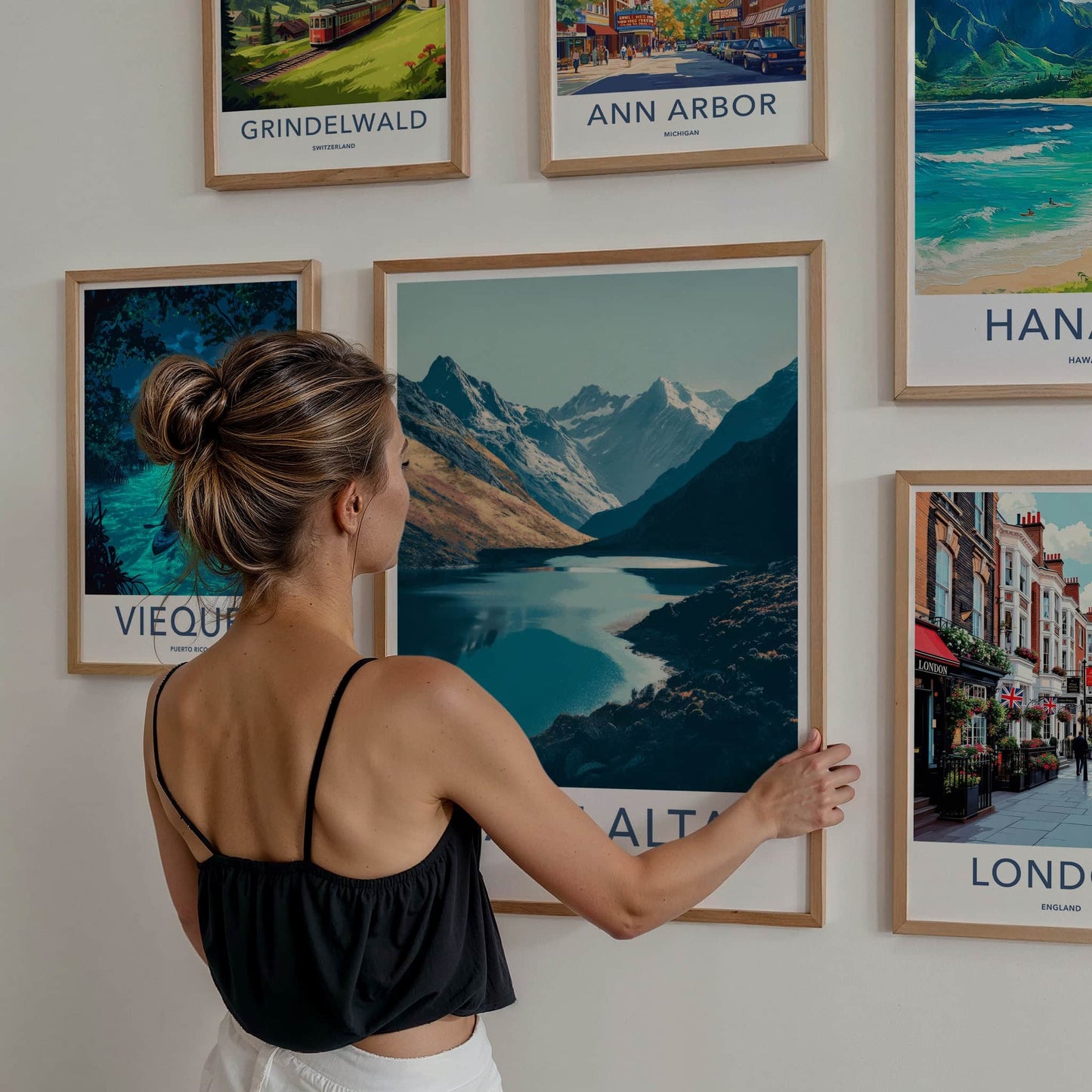 Lake Alta Poster - New Zealand Fine Art