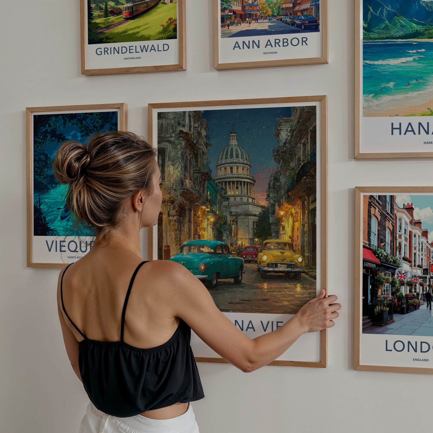 Havana Poster - Cuba Framed Art