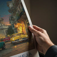 Havana Poster - Cuba Framed Art