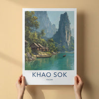 Khao Sok Poster - Thailand Travel Print
