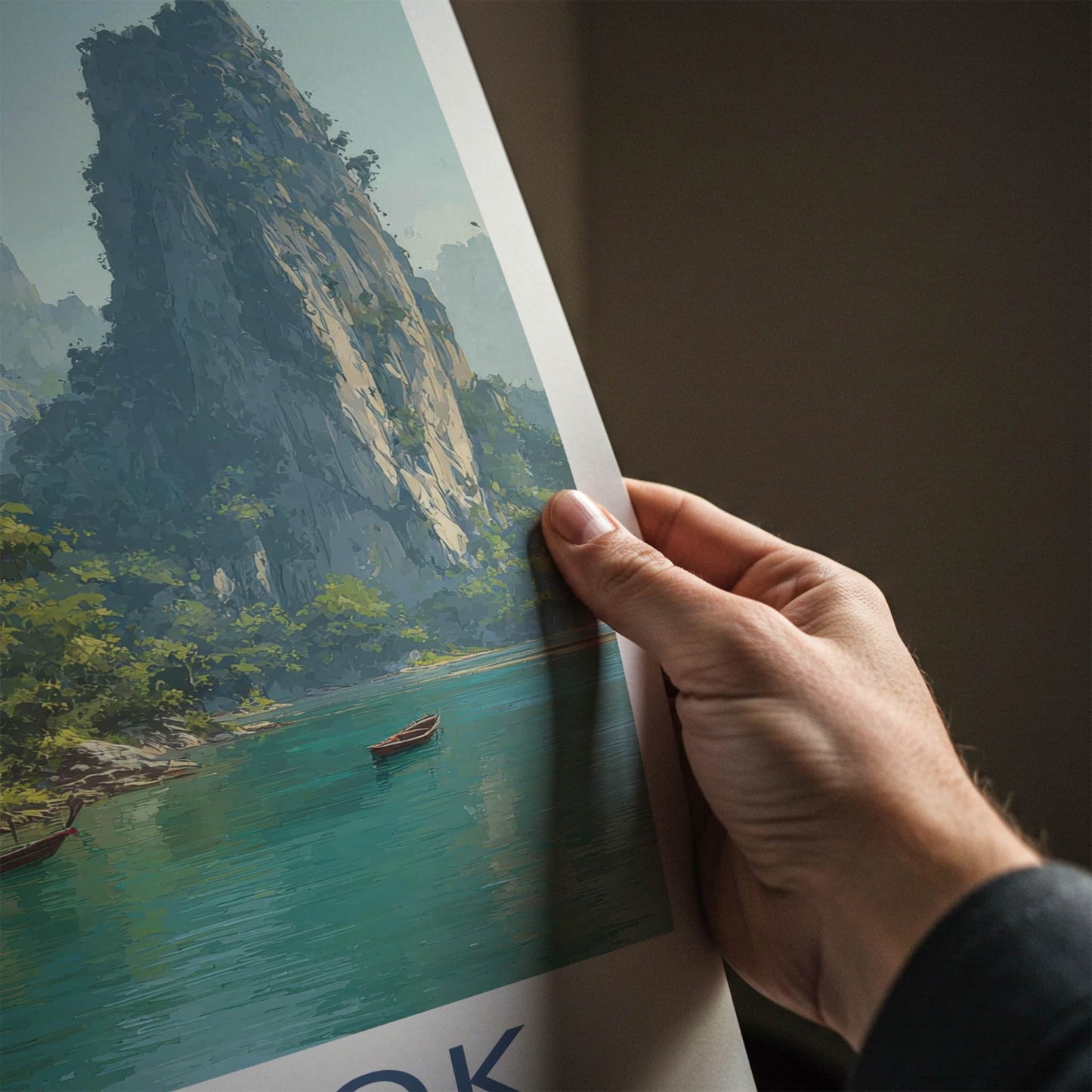 Khao Sok Poster - Thailand Travel Print