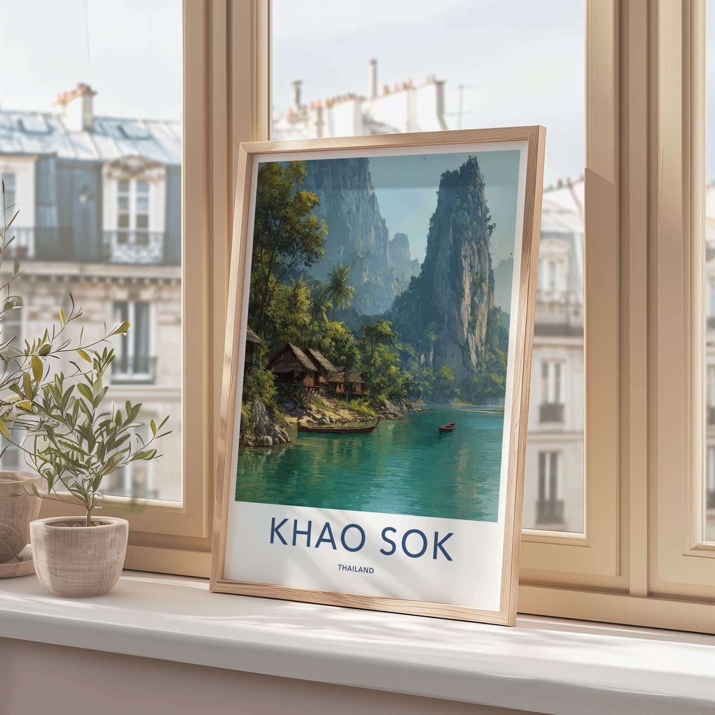 Khao Sok Poster - Thailand Travel Print