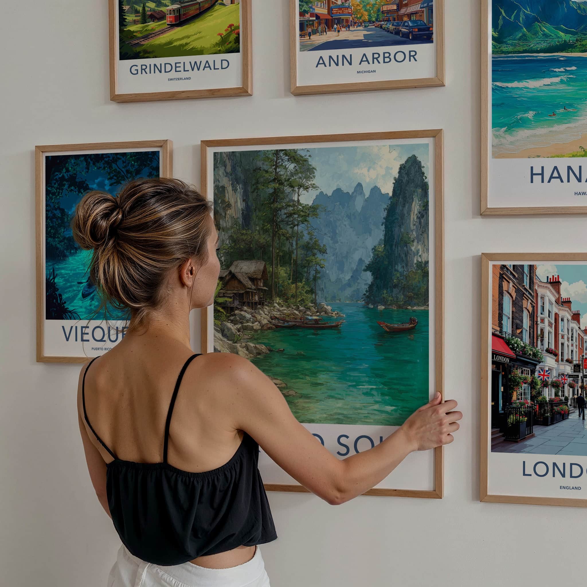 Khao Sok Poster - Thailand Travel Art