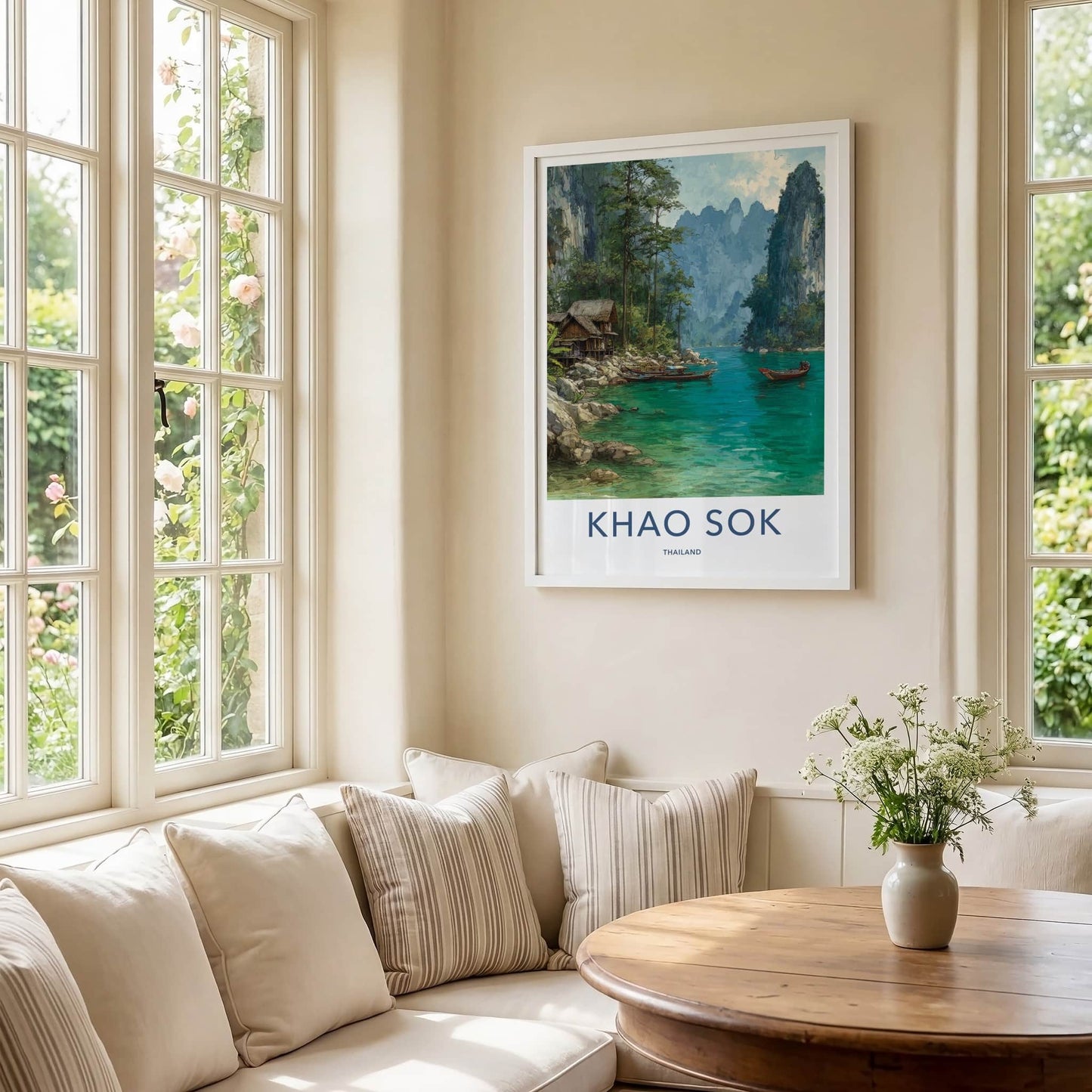 Khao Sok Poster - Thailand Travel Art