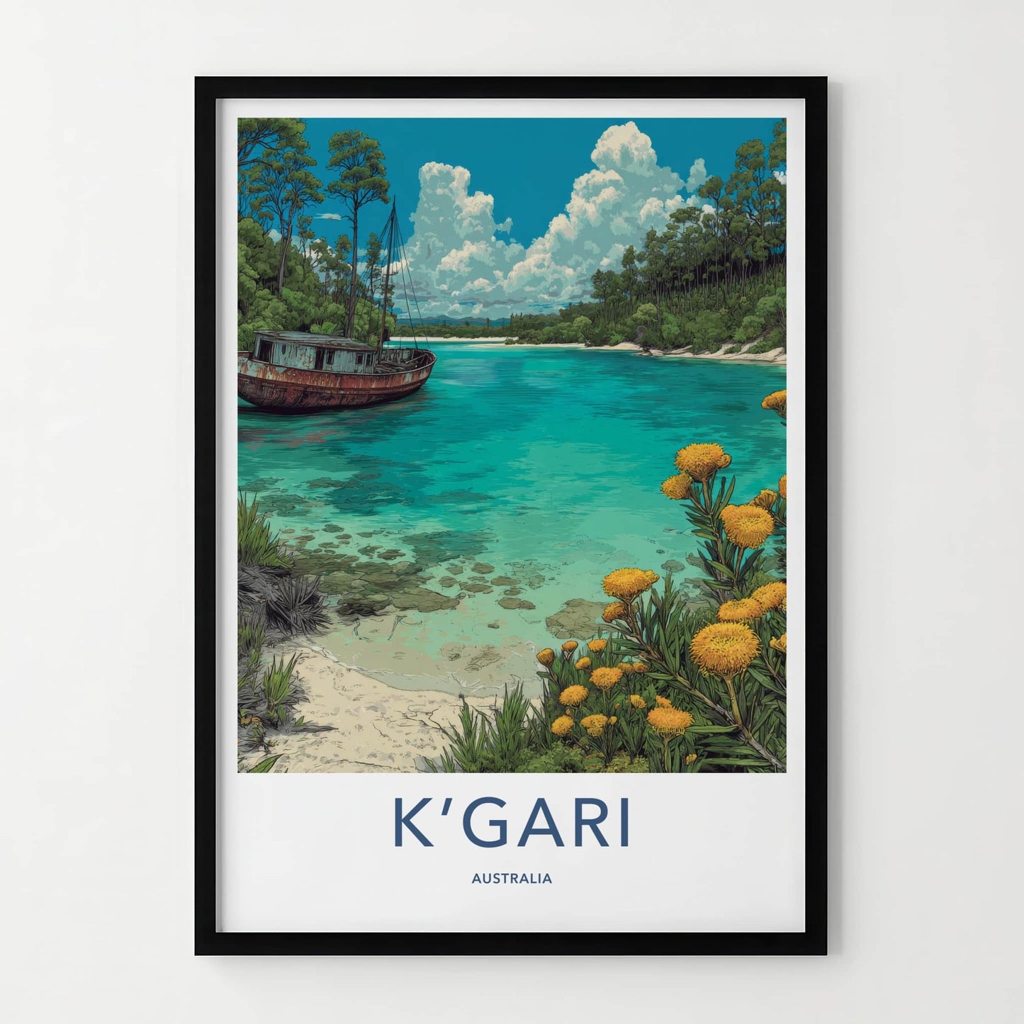 Kgari Poster - Australia Wall Art