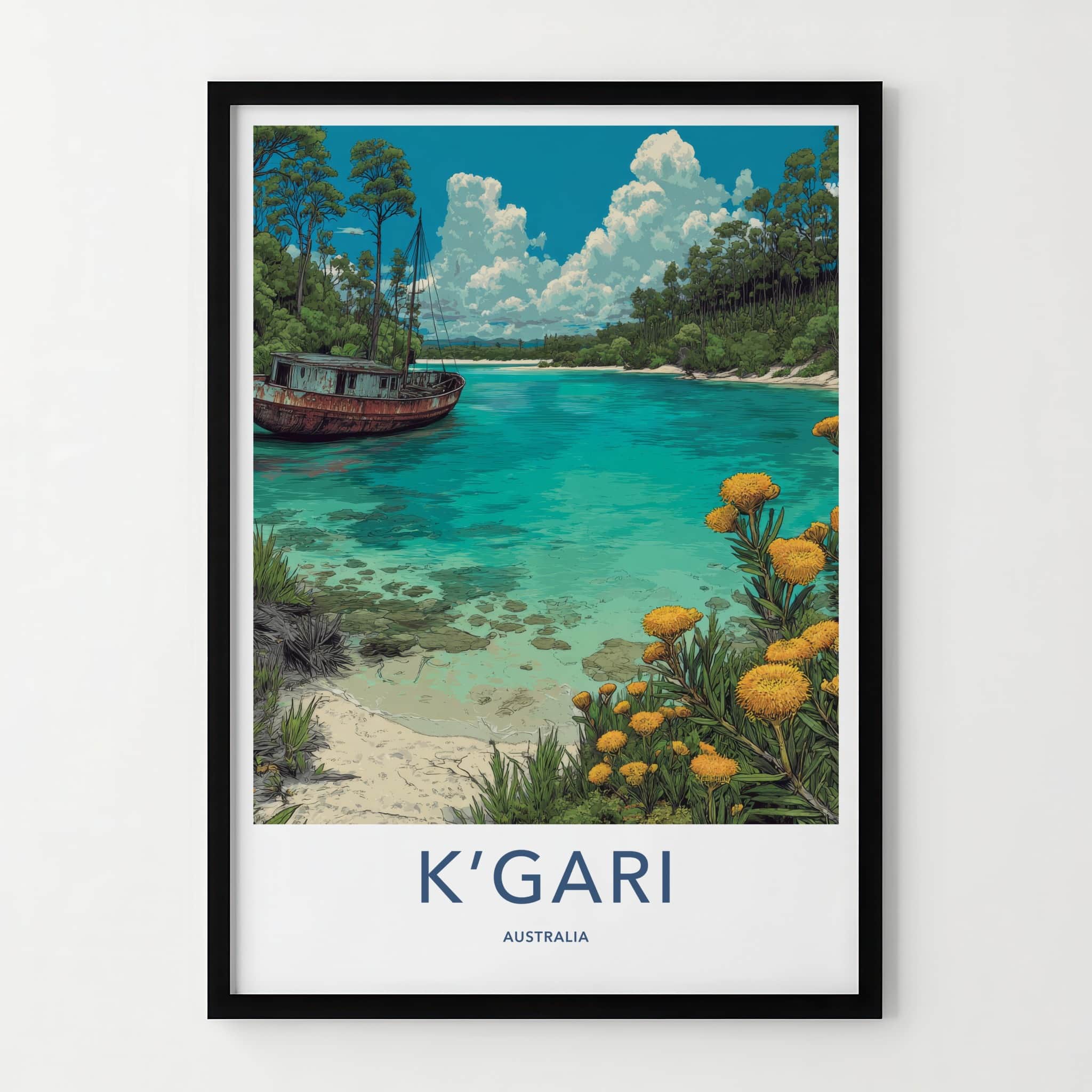 Kgari Poster - Australia Wall Art