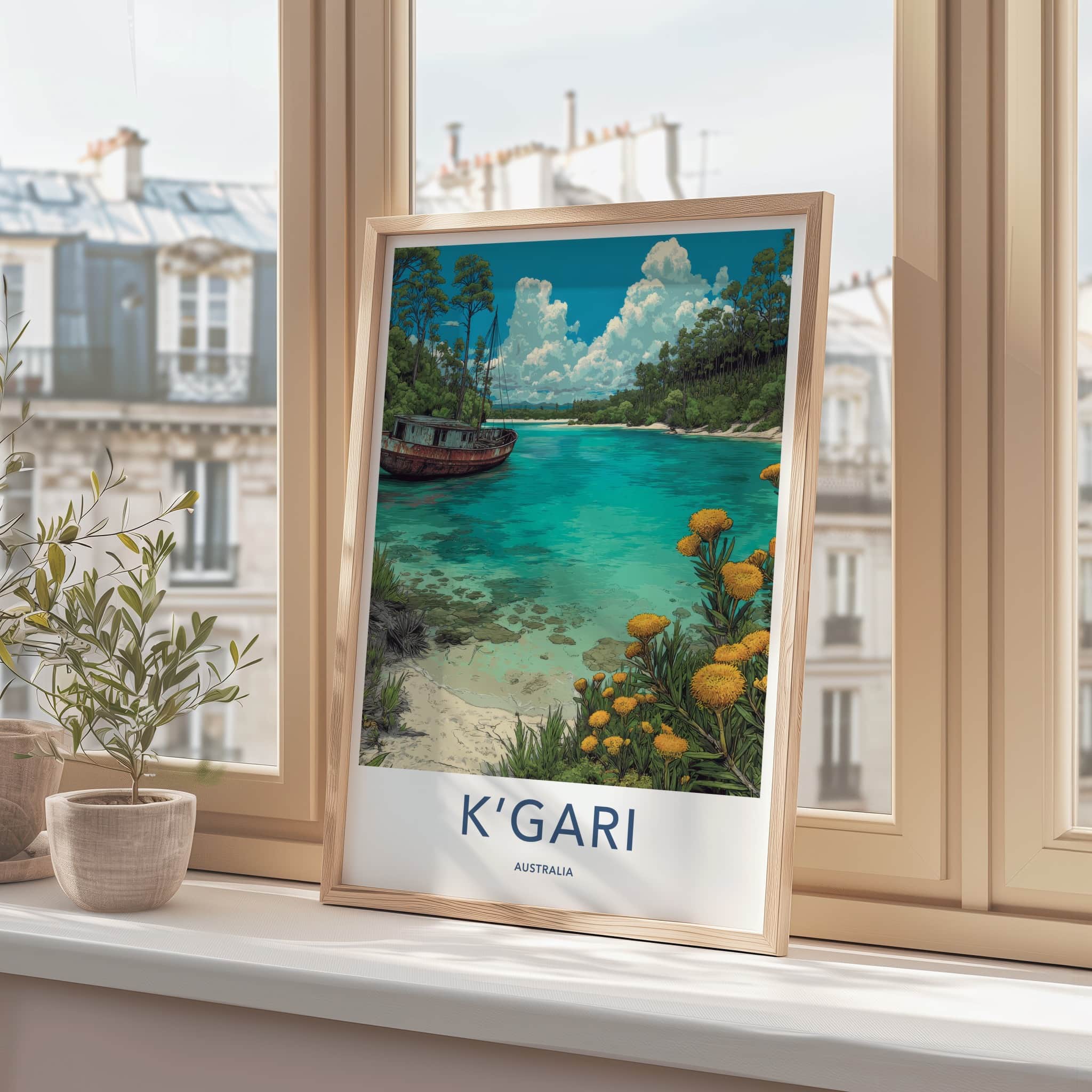 Kgari Poster - Australia Wall Art