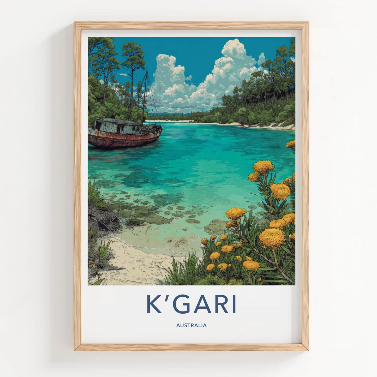 Kgari Poster - Australia Wall Art