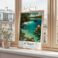 Kgari Poster - Australia Framed Print