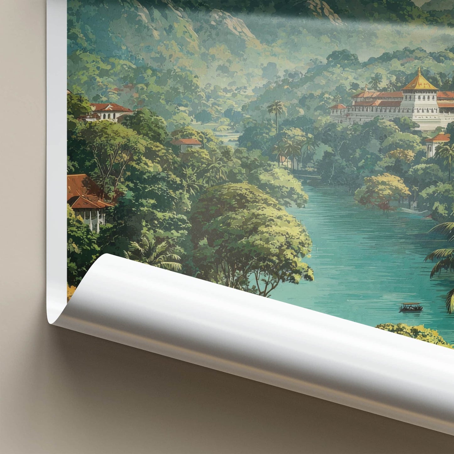 Kandy Poster - Sri Lanka Travel Print