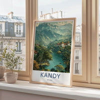 Kandy Poster - Sri Lanka Travel Print