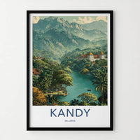 Kandy Poster - Sri Lanka Travel Print