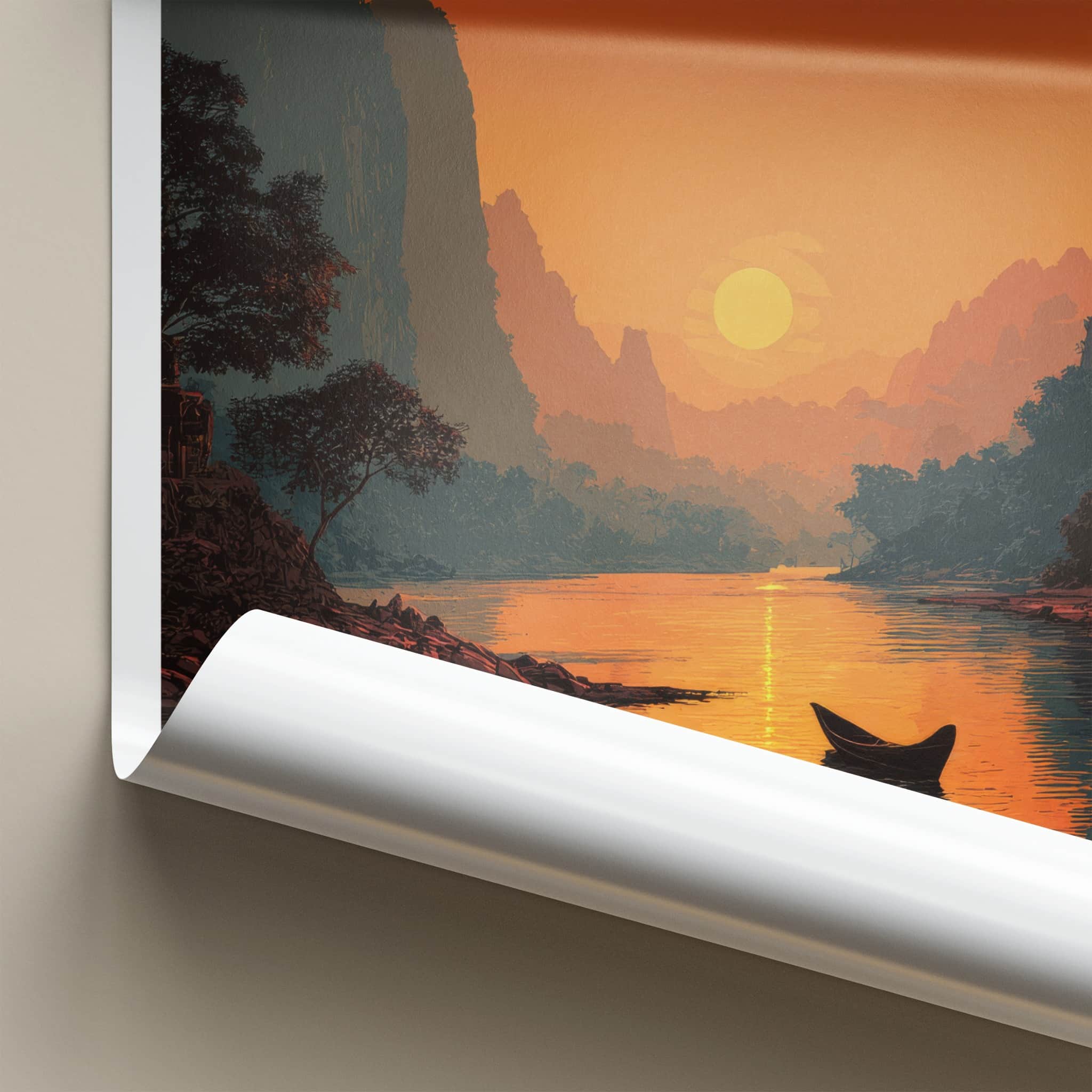 Kanchanaburi Poster - Thailand Art Print