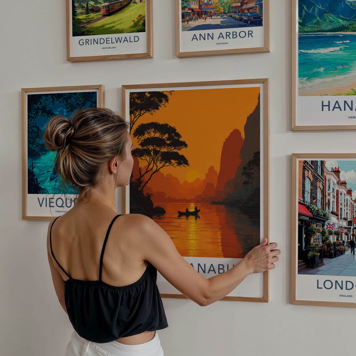 Kanchanaburi Poster - Thailand Wall Art