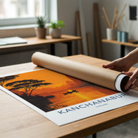 Kanchanaburi Poster - Thailand Wall Art