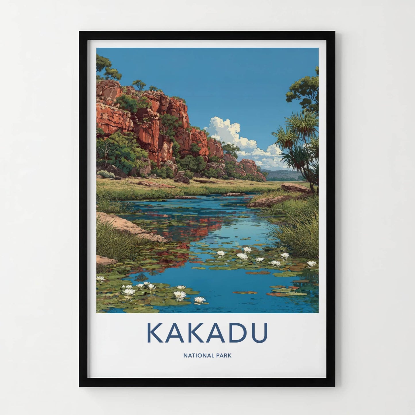 Kakadu Poster - Australia Framed Print