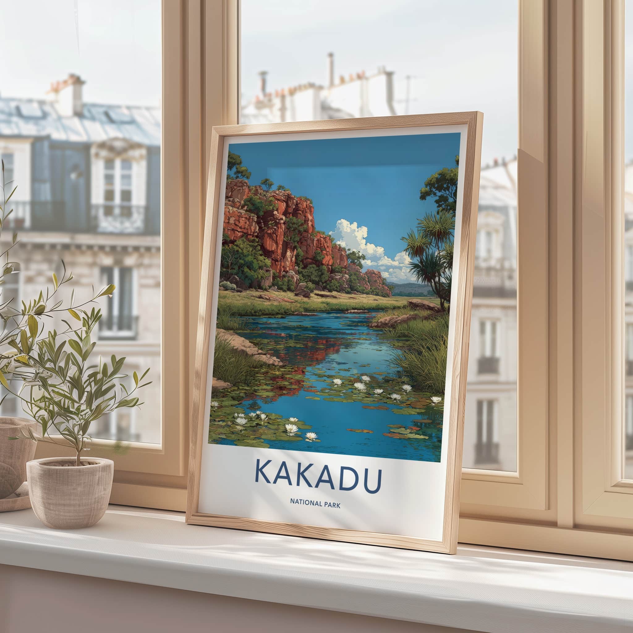 Kakadu Poster - Australia Framed Print