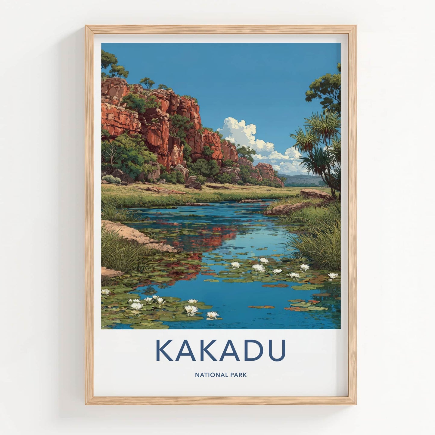 Kakadu Poster - Australia Framed Print