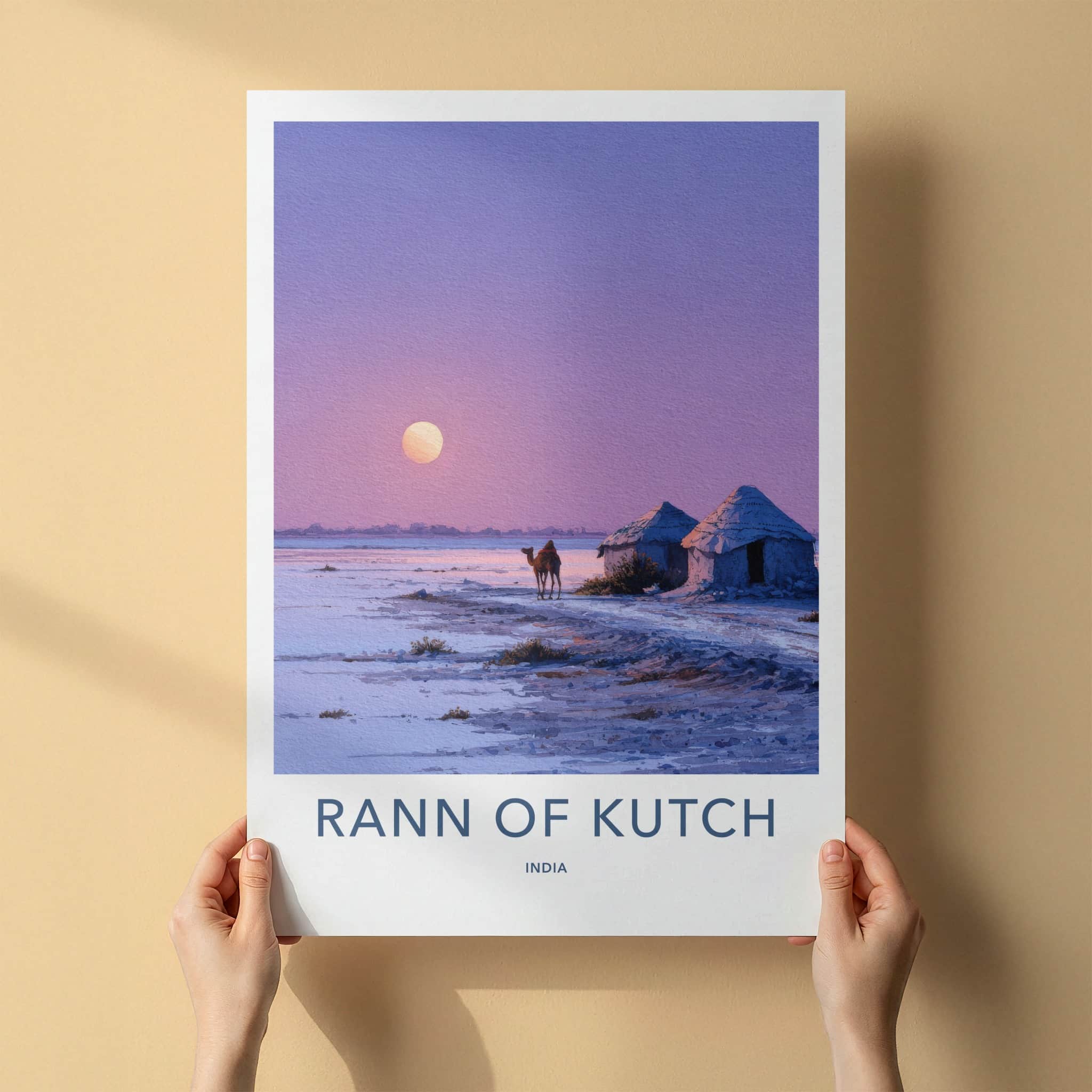 Rann Of Kutch Poster - India Travel Print