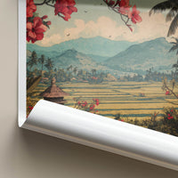 Jatiluwih Poster - Indonesia Fine Art