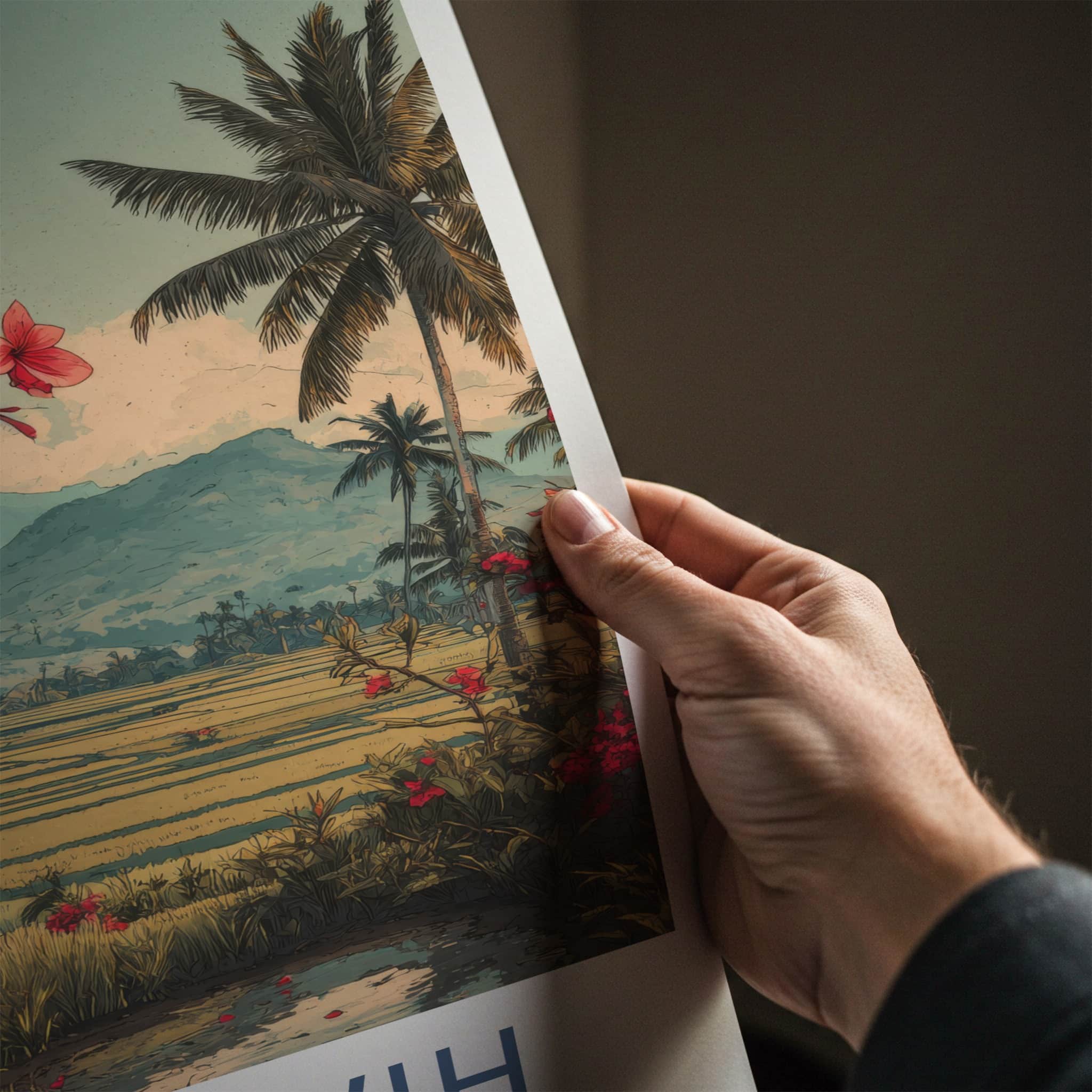 Jatiluwih Poster - Indonesia Fine Art