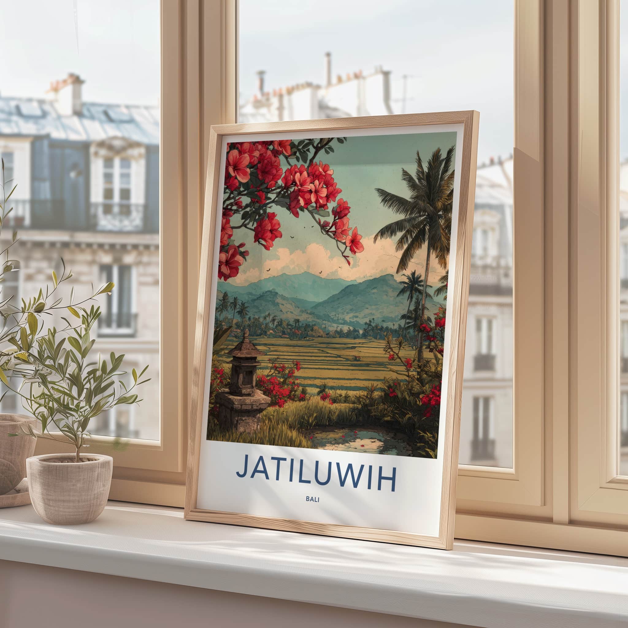 Jatiluwih Poster - Indonesia Fine Art