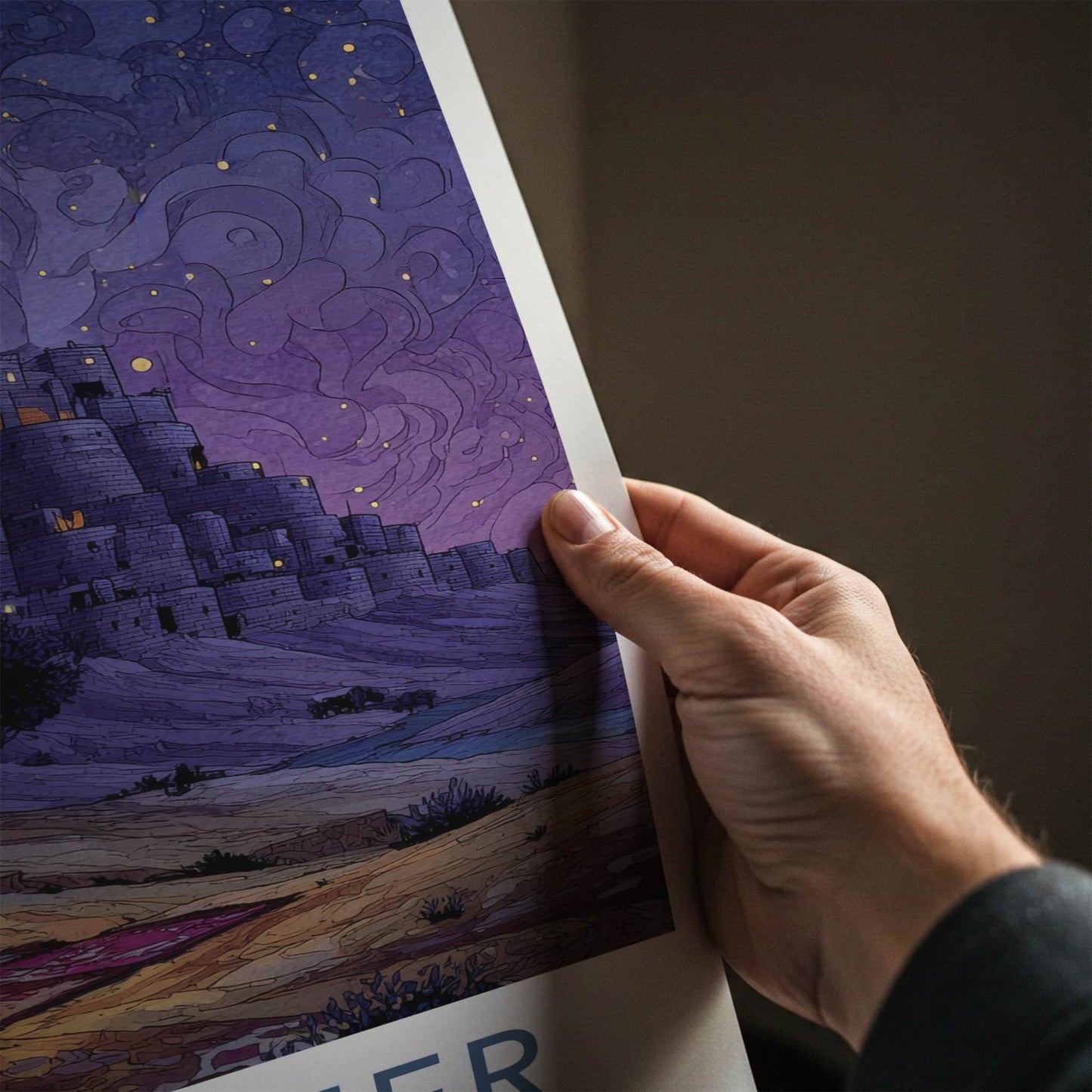 Jaisalmer Poster - India Framed Art