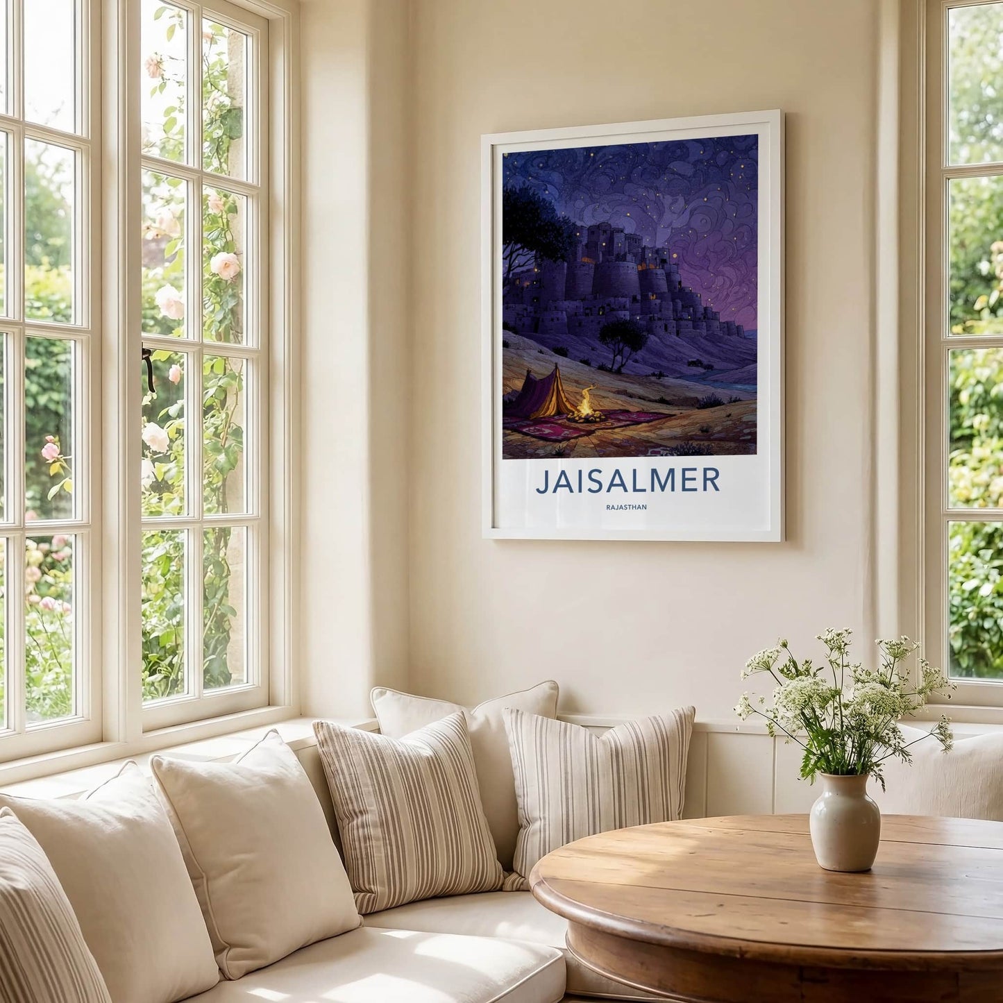 Jaisalmer Poster - India Framed Art