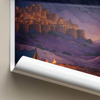 Jaisalmer Fort Poster - India Travel Print