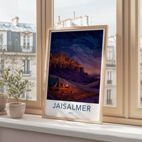 Jaisalmer Fort Poster - India Travel Print