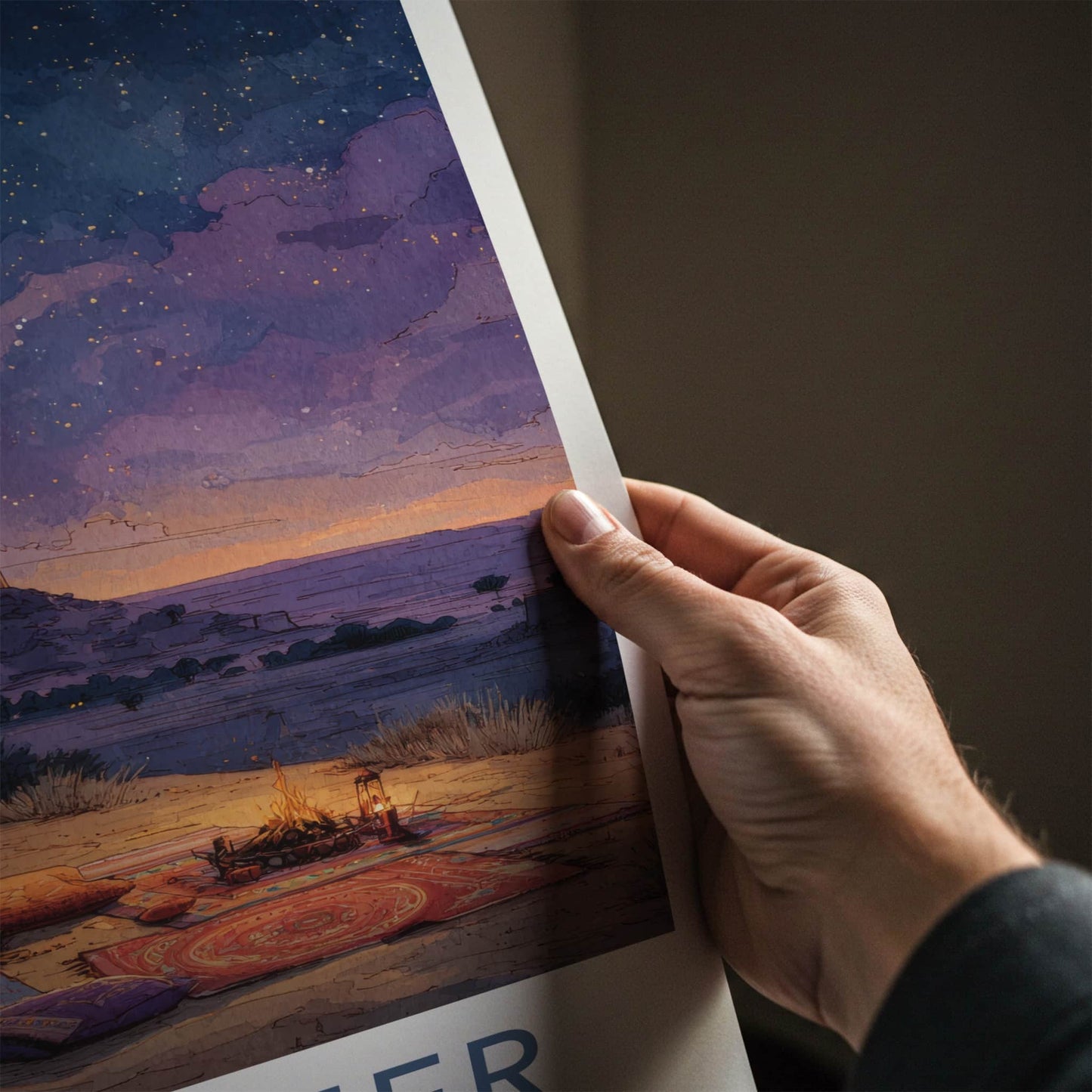 Jaisalmer Fort Poster - India Travel Art