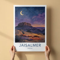 Jaisalmer Fort Poster - India Travel Art