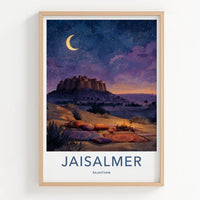 Jaisalmer Fort Poster - India Travel Art