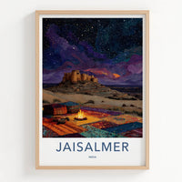 Jaisalmer Poster - India Art Print