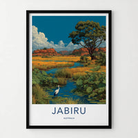 Jabiru Poster - Australia Wall Art