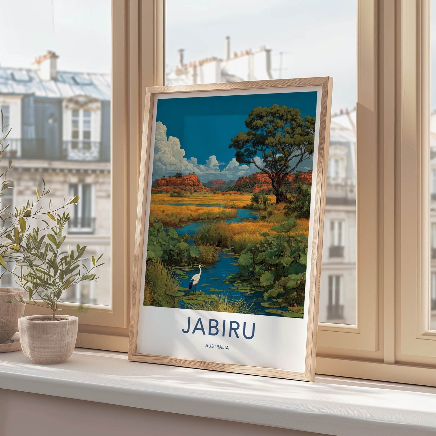 Jabiru Poster - Australia Wall Art