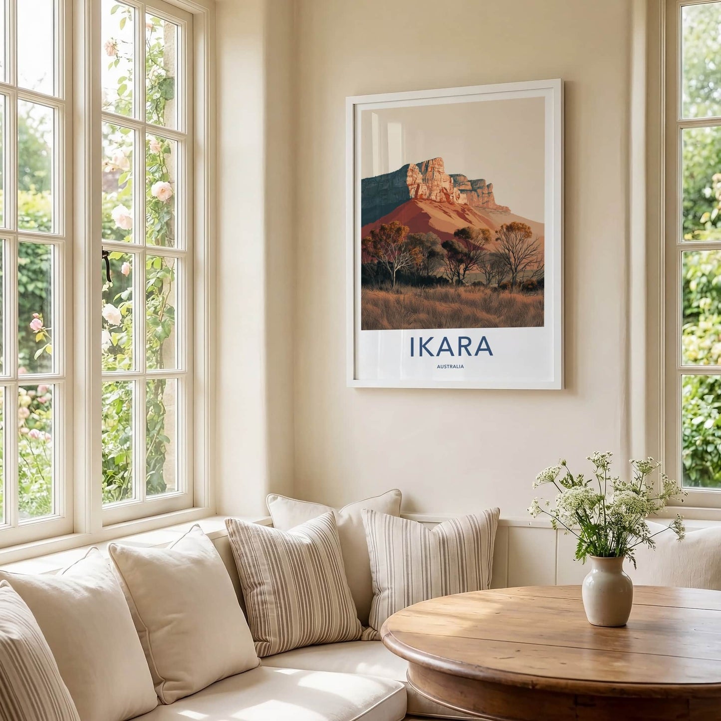 Ikara Poster - Australia Framed Print