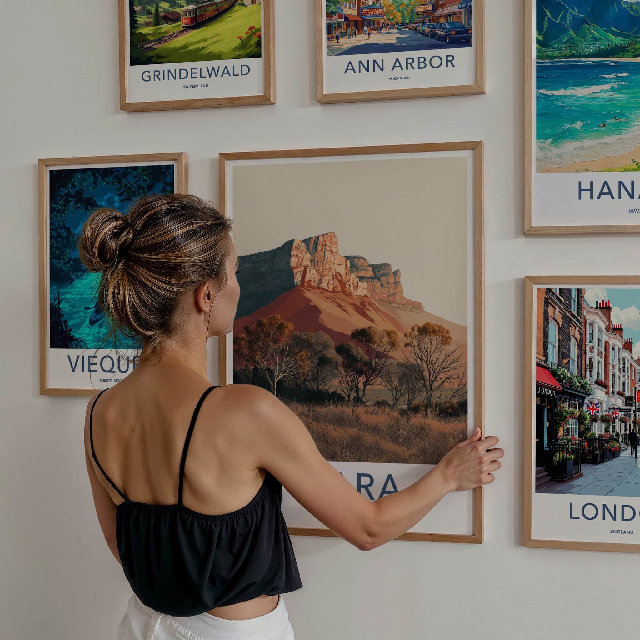 Ikara Poster - Australia Framed Print
