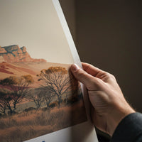 Ikara Poster - Australia Framed Print