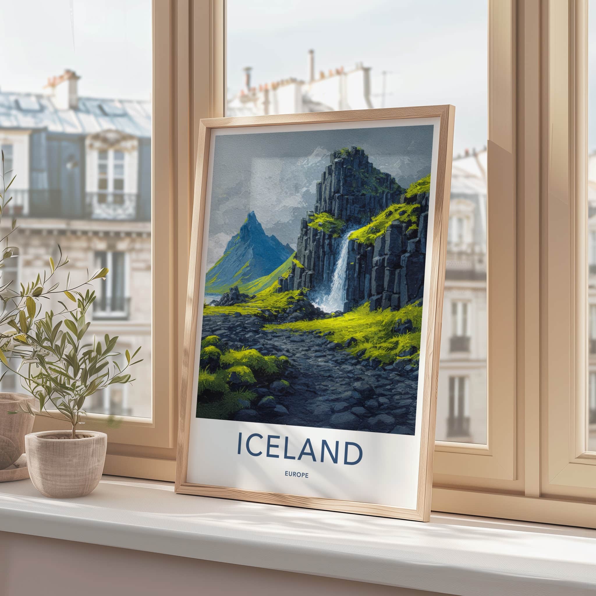 Basalt Columns Poster - Iceland Fine Art