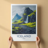 Basalt Columns Poster - Iceland Fine Art