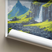 Basalt Columns Poster - Iceland Fine Art