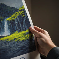 Basalt Columns Poster - Iceland Fine Art