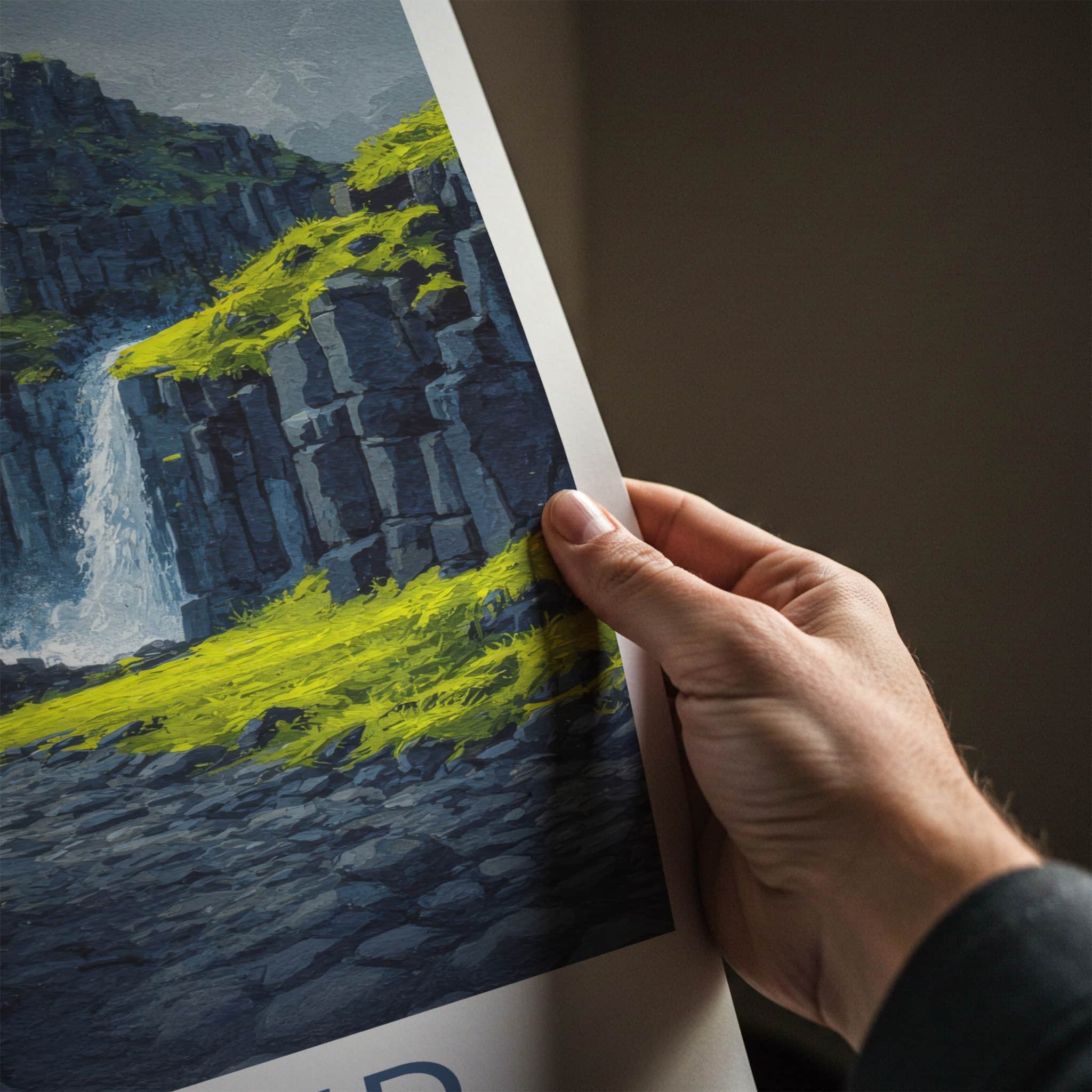 Basalt Columns Poster - Iceland Fine Art