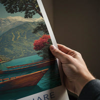 Machapuchare Poster - Nepal Art Print