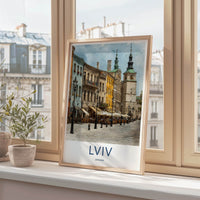Lviv Poster - Ukraine Wall Art