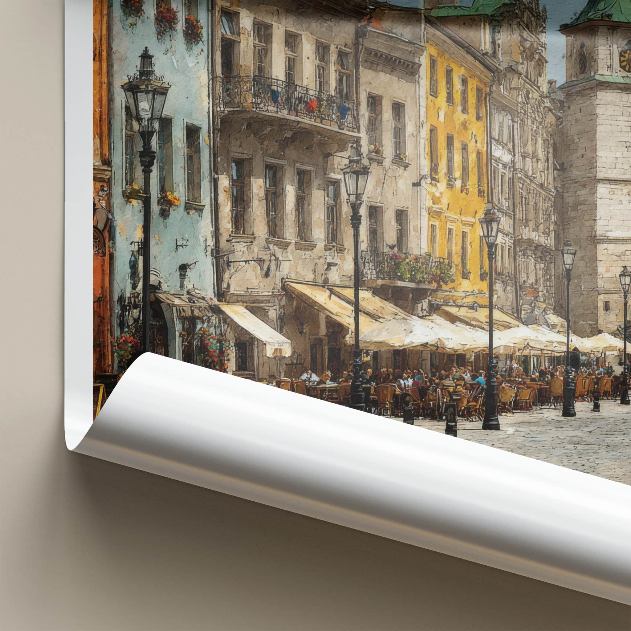 Lviv Poster - Ukraine Wall Art