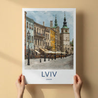 Lviv Poster - Ukraine Wall Art