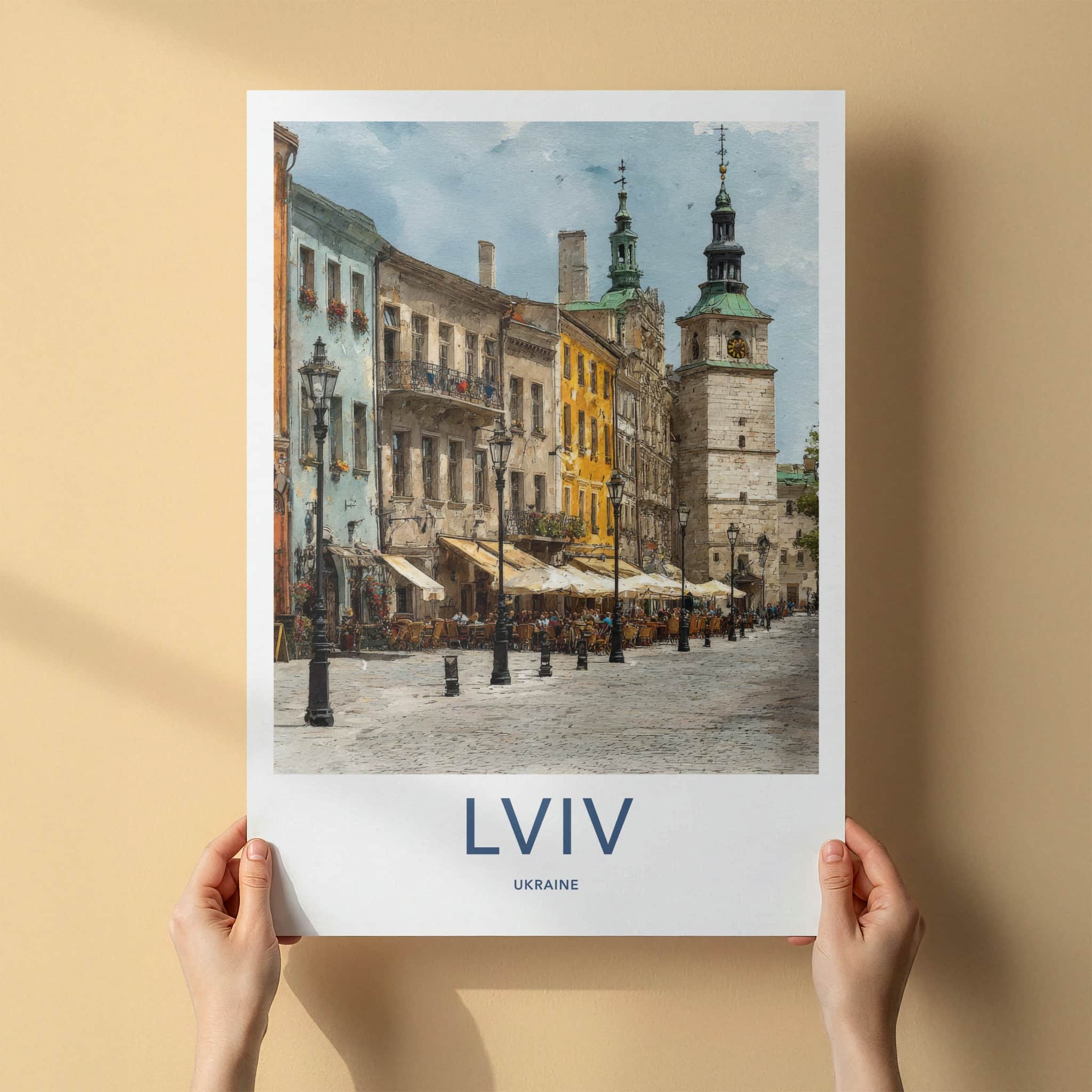 Lviv Poster - Ukraine Wall Art